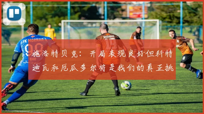 施洛特贝克：开局表现良好但科特迪瓦和厄瓜多尔将是我们的真正挑战